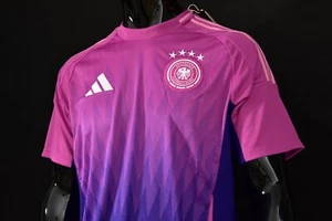 EURO 2024 adidas Deutschland Trikot Germany Away Pink Shirt SIZE XL men's - Picture 1 of 18