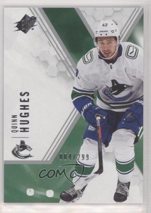 2021-22 SPx /299 Quinn Hughes #43