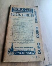 Guide THIOLIER  Luxembourg, Lorraine, Alsace, Vosges, Champagne Argonne  1935