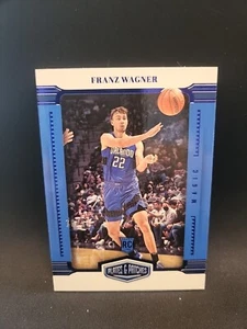 2021-22 Panini Crónicas Placas y Parches Baloncesto Franz Wagner Azul/99 - Imagen 1 de 2