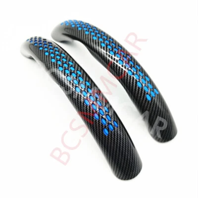 2x Car Steering Wheel Protector Boost Cover Anti-slip Silicone Carbon Fiber Look - Image 1 of 4