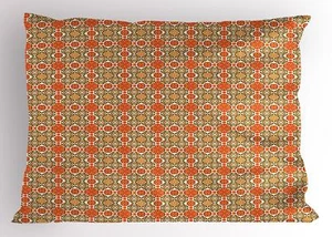 Middle Eastern Pillow Sham Decorative Pillowcase 3 Sizes Bedroom Decor Ambesonne - Picture 1 of 54