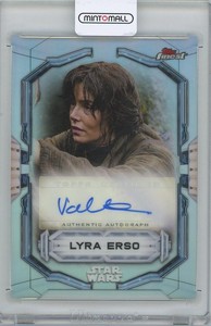 2022 Topps Finest Star Wars Autographs / Valene Kane As Lyra Erso