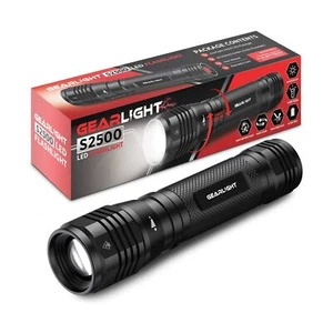 GearLight S2500 LED Flashlight - Extremely Bright, Powerful Tactical Flashlig... - Picture 1 of 7
