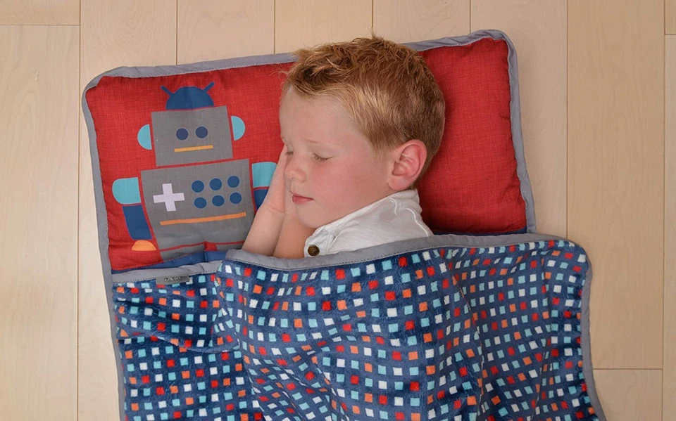 Little JJ Cole 午睡垫,机器人 — 第 1/3 张图片