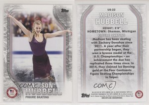 2018 US Olympic & Paralympic Team and Hopefuls Silver Madison Hubbell Rookie RC