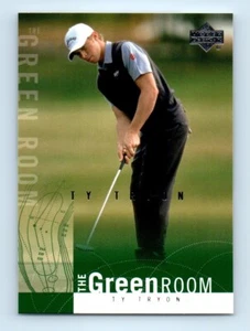 Tarjeta de golf Ty Tryon 2002 Upper Deck Green Room #GR18 - Imagen 1 de 2