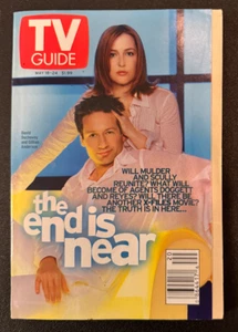 May 18-24 2002 TV Guide Magazine Gillian Anderson David Duchovny X-Files - Picture 1 of 1