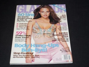 2001 JANUARY GLAMOUR MAGAZINE - JOSIE MARAN - FASHION SUPER MODELS - L 7882 - Picture 1 of 2