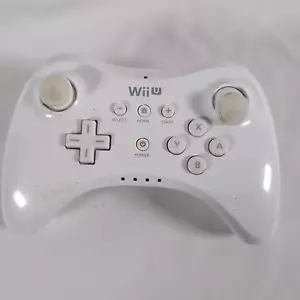 Wii U Pro Controller (White) for Parts or Repair AS-IS – Not Working - Picture 1 of 4