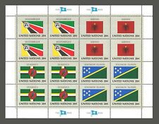 UN New York Stamps 1982 Flags of Member Nations - MNH
