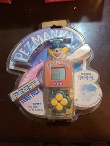 NEW RARE SEALED Vintage 1999 PEZ Mania Electronic Tetris Video Game Dispenser - Picture 1 of 2