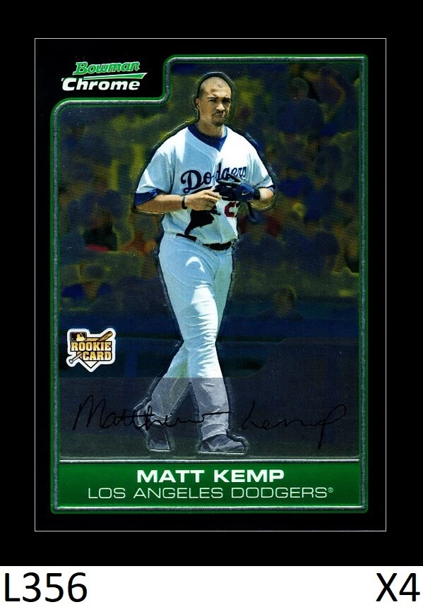 1-2006 BOWMAN CHROME DRAFT ROOKIE MATT KEMP ROCKIES QTY AVAILABLE - Image 1 of 1