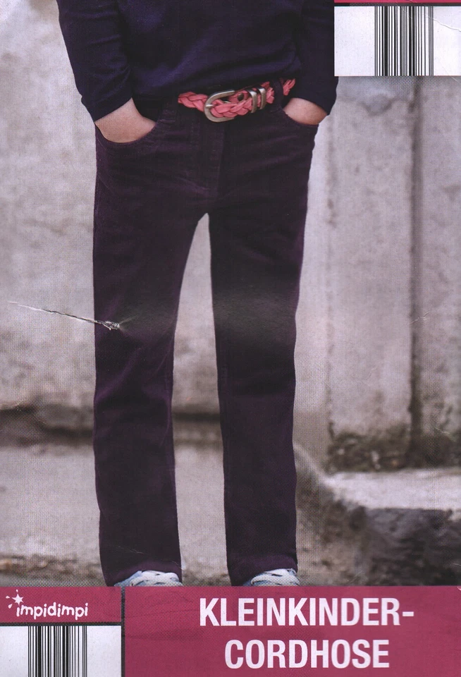 Kinder Cordhose Lila Gr. 74/80 - Bild 1 von 1