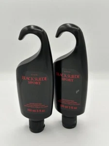 Avon Black Suede Sport Hair And Body Wash 5 fl. oz. Lot 2Pcs. - Picture 1 of 4