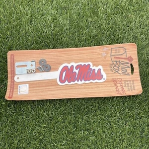 Ole Miss Rebels Mailbox Topper University Of Mississippi Home NCAA Decor - Picture 1 of 3