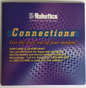 U.S. Robotics Connections CD-ROM vol 3 Drivers + Tools Manual & Software 1996 - Picture 1 of 4
