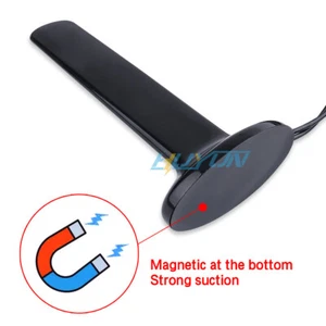 Antenne GSM 4G 5G 600-6000 MHz 12 dBi Antenne suceur magnétique omni à gain élevé SMA - Photo 1/6