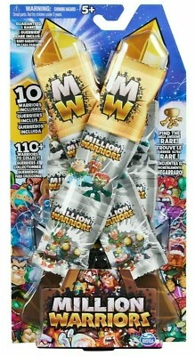 Paquete de 10 minifiguras ciegas de MILLION WARRIORS GARANTIZADAS 1 HÉROE RARO DE LOS ASTRALES ANTIGUOS Foto 1 de 4