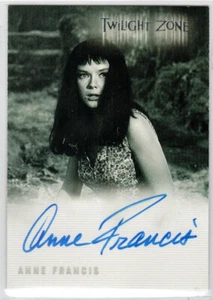 TWILIGHT ZONE SERIES 4 SCIENCE & SUPERSTITION A96 ANNE FRANCIS AUTOGRAPH d. 2011 - Picture 1 of 2