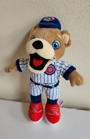 Foco Forever Collectibles Cubbie Bear Plush 10" Chicago Cubs STU #1 Mascot Doll Cover