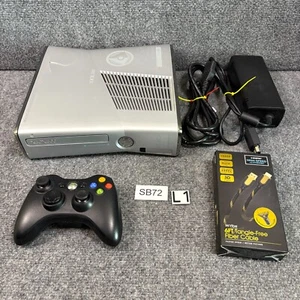Xbox 360 Console Halo Reach Edition Console Bundle Controller Cables Tested READ - Picture 1 of 16