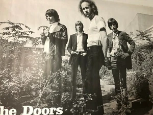 HUGE SUBWAY POSTER Doors Vintage Jim Morrison England Light my fire 27 Club 70's - Picture 1 of 7