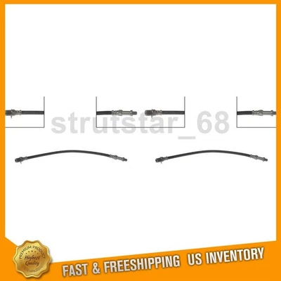 2 Front Brake Line Brake Hose Fits International Harvester Scout 3.8L 4.3L - Image 1 of 4