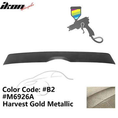 Fits 20-24 Ford Explorer Duckbill Trunk Spoiler Middle Lip #B2 Harvest Gold ABS Foto 1 de 4