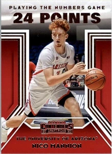 2020-21 Contenders Draft Picks Playing the Numbers Game 18 Nico Mannion BSK - Picture 1 of 2