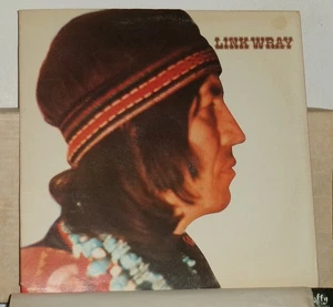 Link Wray - Self Titled - 1971 Die Cut Cover - Polydor Vinyl LP Record Album - Picture 1 of 4