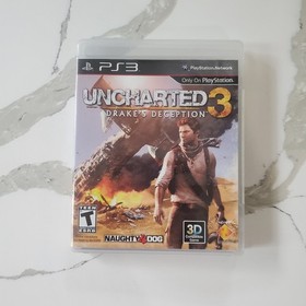 Uncharted 3 Drake's Deception PS3 Playstation 3 No Manual