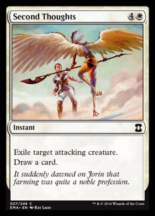 Second Thoughts - Light Play MTG Eternal Masters - Image 1 of 1