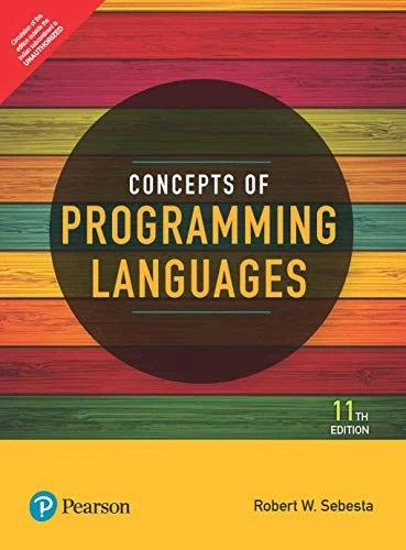 Concepts of Programming Langua - GOOD - Image 1 of 1