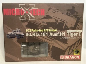 Dragon Micro X Tech 1/72 R/C Armor TIGER I Sd.Kfz.181 Ausf.H1 49MHz AUTUMN 1943 - Picture 1 of 4