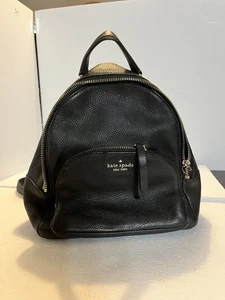 Kate Spade Rucksack Handtasche Leder verstellbare Riemen Griff Reißverschluss Mängel lesen - Bild 1 von 7