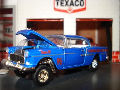 1955 55 CHEVROLET BEL AIR GASSER LIMITED EDITION 1/64 M2 DRAG STRIP TERROR! COOL - Image 1 of 4