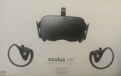 VGC  Oculus Rift Headset,  2 Controllers & 2 Sensors all fully working-No Box - Image 1 of 4