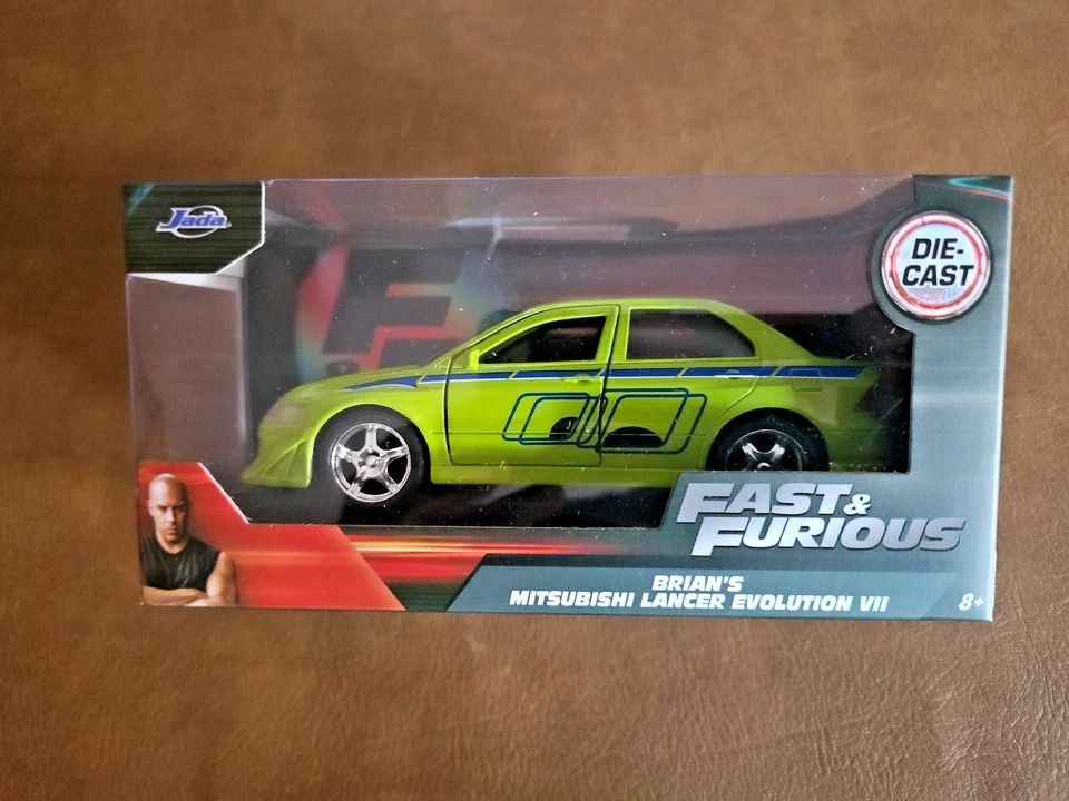 Jada Toys Fast & Furious Brian's Mitsubishi Lancer Evolution VII 1:32 verde lima Foto 1 de 1