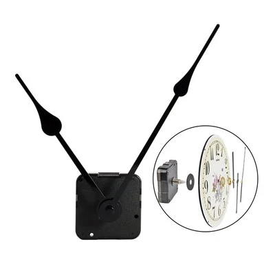 Quartz Wall Clock Movement Mechanism Hand Clock Motor Kit Repair Black - Image 1 of 4