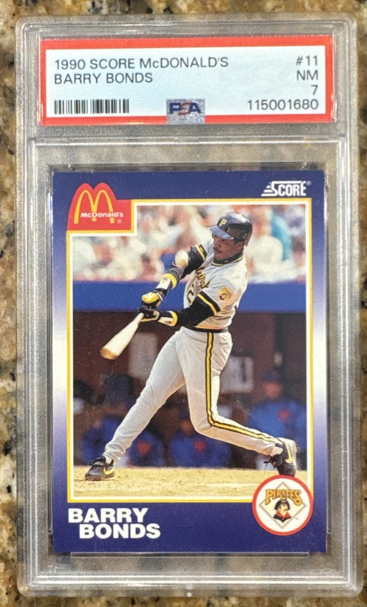 Barry Bonds 1990 Season Baseball Sports Trading Cards