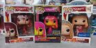 Funko Pop Lot of 3 Carrie #1143 Flowers Walmart Excl. #1436 Blacklight and #1247
