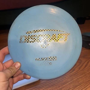 Discraft ESP Nuke SS 173-174g Blue Checked Foil Distance Driver Golf Disc - Picture 1 of 3