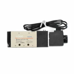 Válvula solenoide para AirTAC 4V110-06 AC 110V 1/8" BSPT 2 vías 5 posiciones - Imagen 1 de 9