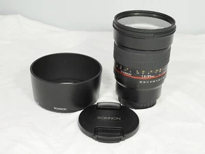 Rokinon 85mm f1.4 micro four thirds lens mft - Picture 1 of 4