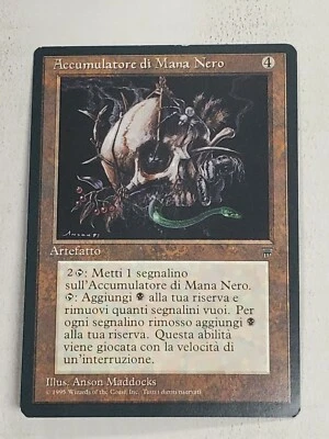 MTG Black Mana Battery (Italian Legends/Artifact/U) - BGM - Image 1 of 2