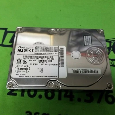 Quantum 18GB Internal 7200RPM 80 PIN INTERNAL SCSI - XC18J461 - Hard Drive  - Image 1 of 2