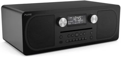 Pure Evoke C-D6 Equipo de Música Estéreo Todo en Uno Negro