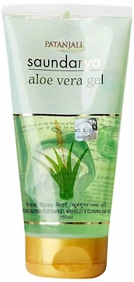Patanjali Saundarya Aloe Vera Gel, 150ml Tube Foto 1 de 2
