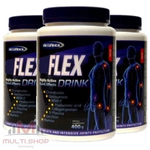 3x FLEXIT 1200g Gelenke Kollagen Chondroitin Glucosamin MSM Hyaluronsäur Megabol